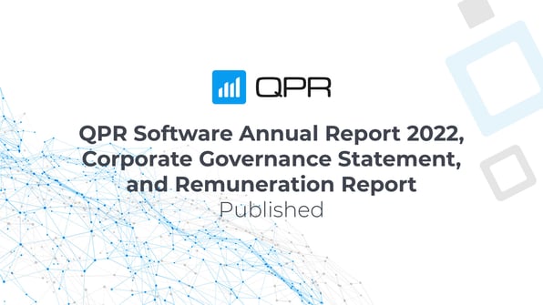 QPR Software Annual Report 2022, Corporate Governance Statement, and Remuneration Report published