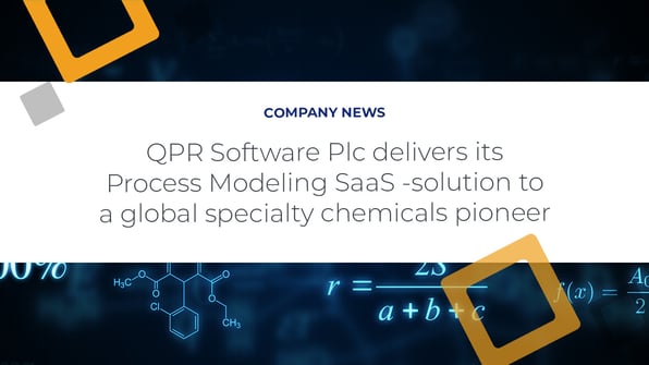 QPR Software Plc delivers its Process Modeling SaaS -solution to a global specialty chemicals pioneer