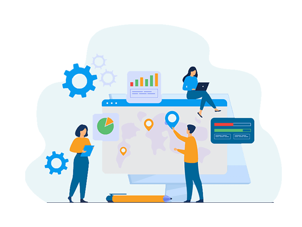process mining solution illustration
